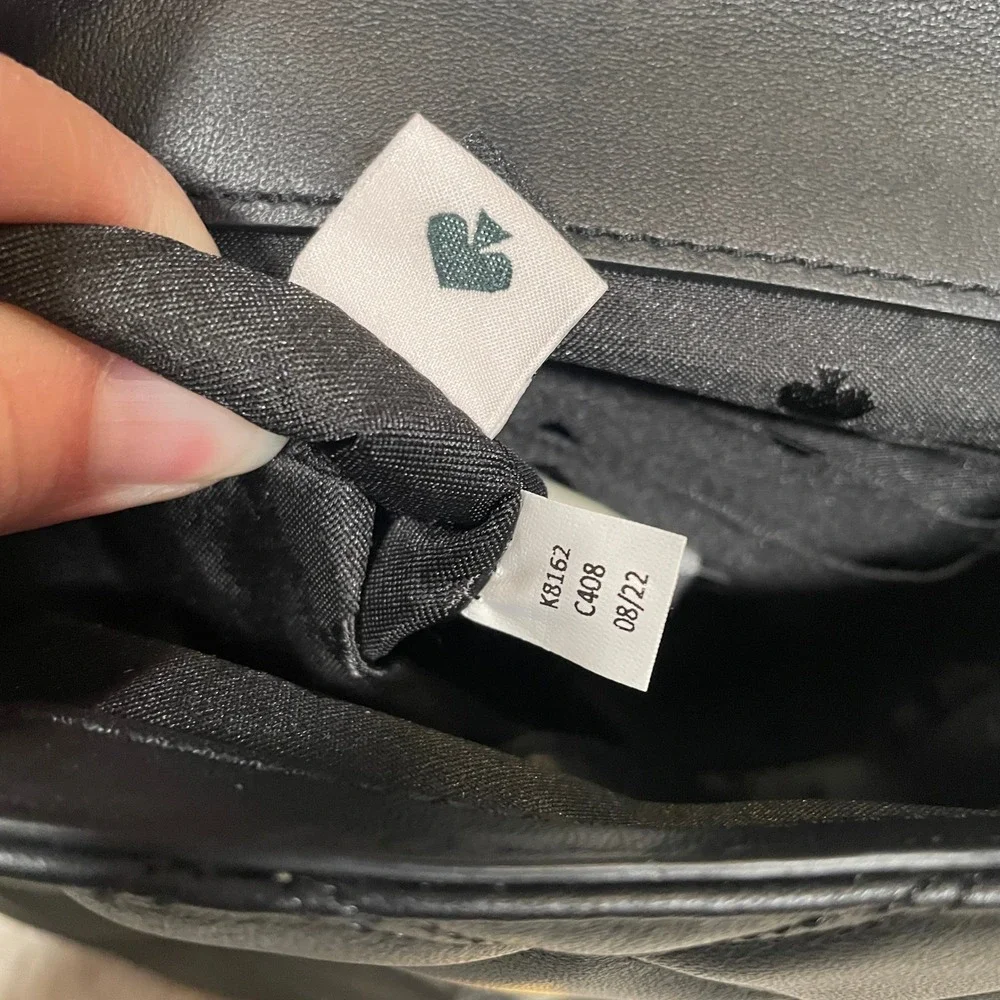 kate spade black gold